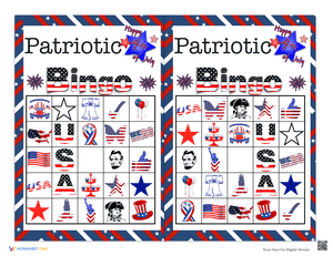 Patriotic Bingo 4