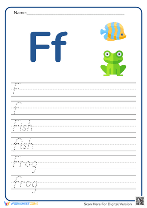 Letter F Practice