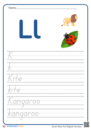 Letter A Practice