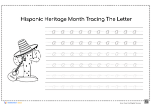 Hispanic Heritage Month Tracing The Letter