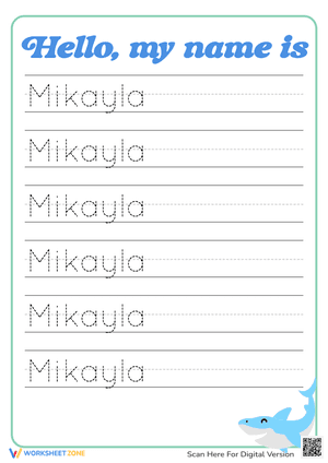 Hello, my name is Mikayla