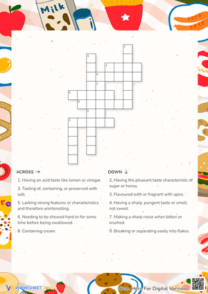 Fusion Feast Crossword Puzzle