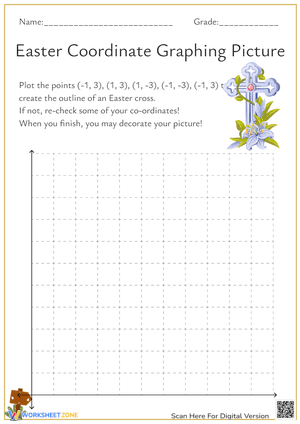 Easter Coordinate Graphing 