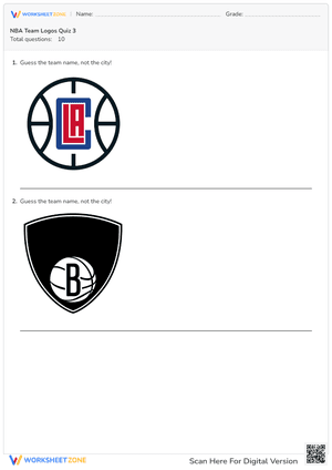NBA Team Logos Quiz 3