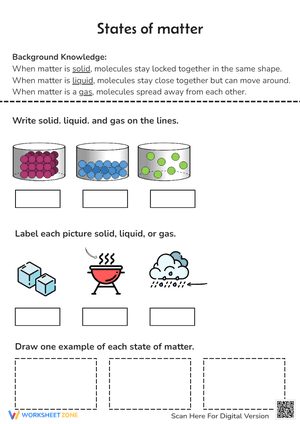 States of matter Review