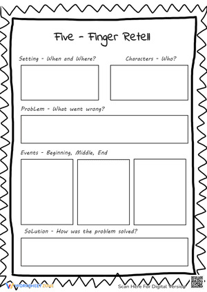Retelling a Story - Graphic Organizers